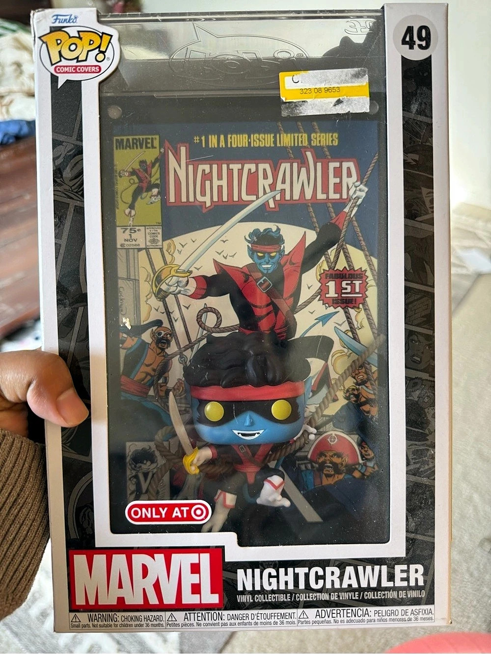 Funko Nightcrawler #49 Comic Covers Marvel Pop! Figure